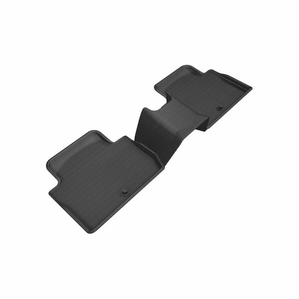 3D Maxpider Kagu Floor Mat for 2018 Kia Stinger R2, Black L1KA04521509